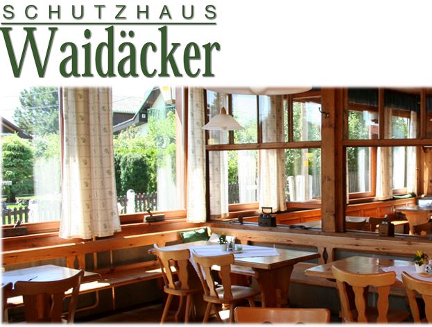 Schutzhaus Waidäcker
