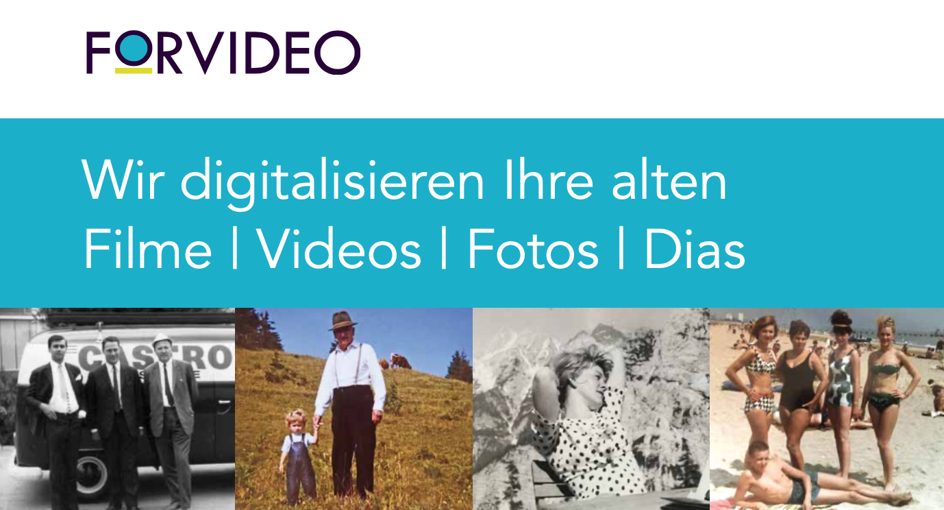 FORVIDEO Film- und Fotodigitalisierung